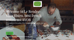 Desktop Screenshot of lerendezvousbistro.com